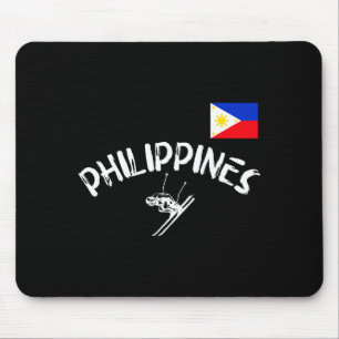 Alfombrilla De Ratón Filipinas orgullo pinoy deportes esquí filipino