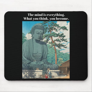 Alfombrilla De Ratón Filosofía Cita Buda Budismo Meditación Positis