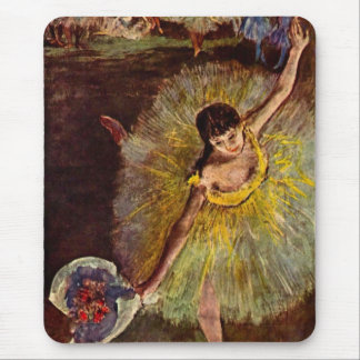 Alfombrilla De Ratón Fin de arabesco por Edgar Degas, Ballet Vintage
