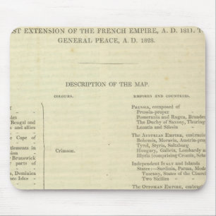Alfombrilla De Ratón Fin de la Paz General 1828 AD