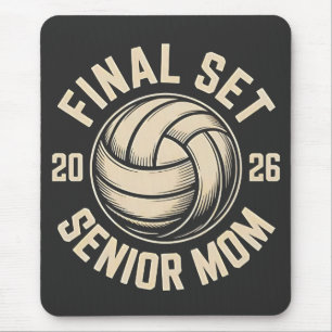 Alfombrilla De Ratón Final Set Senior Mom 2026 Graduation Volleyball