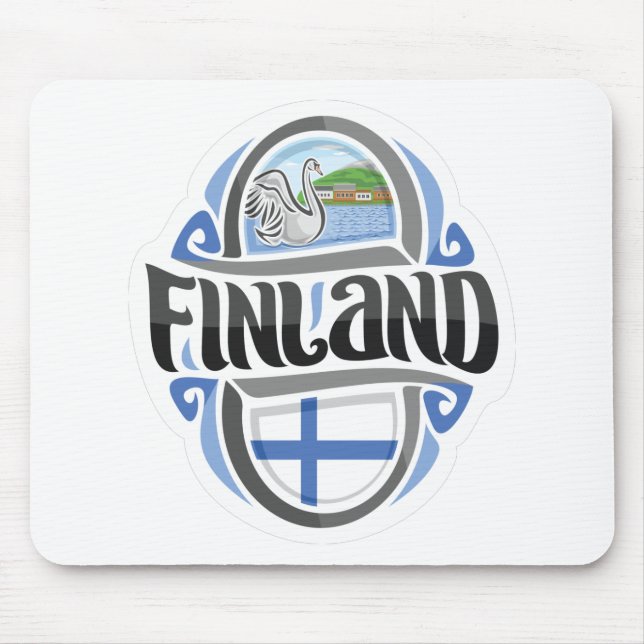 Alfombrilla De Ratón Finlandia (Frente)