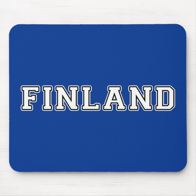Alfombrilla De Ratón Finlandia (Frente)