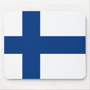 Alfombrilla De Ratón Finlandia - bandera nacional finlandesa