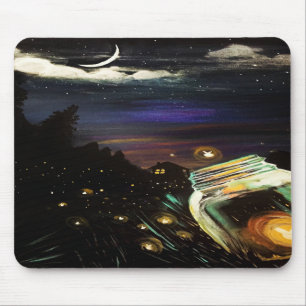 Alfombrilla De Ratón Fire Fly Sky