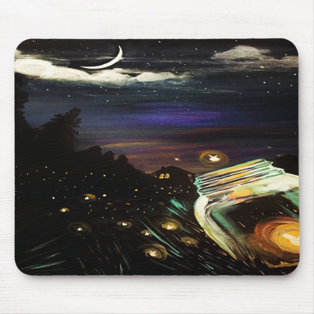 Alfombrilla De Ratón Fire Fly Sky (Frente)