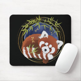 Alfombrilla De Ratón FIRE FOX panda rojo mousepad