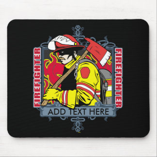 Alfombrilla De Ratón Firefirefighter de encargo