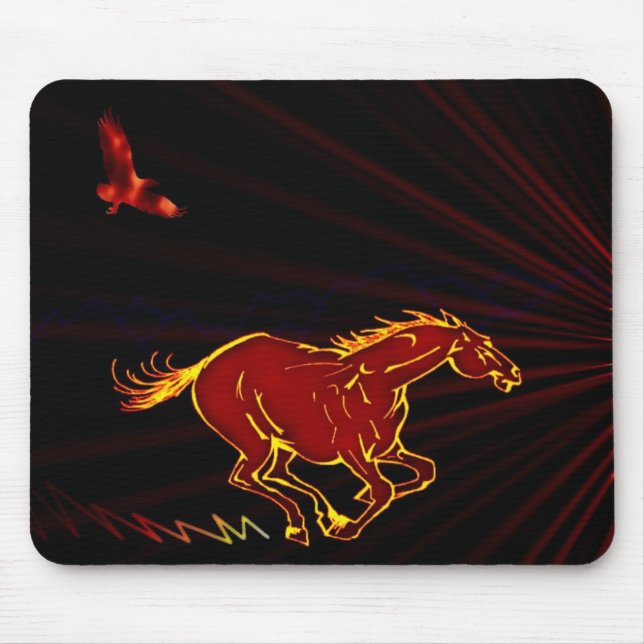 Alfombrilla De Ratón Firehorse Mousepad (Frente)