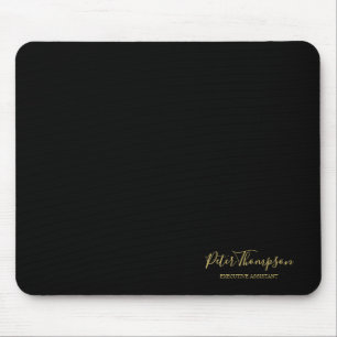 Alfombrilla De Ratón Firma elegante de guión comercial