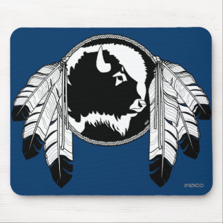 Alfombrilla De Ratón First Nations Wildlife Gifts Nativo Art Mousepad