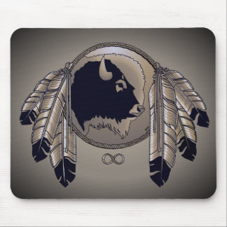 Alfombrilla De Ratón First Nations Wildlife Gifts Nativo Art Mousepad