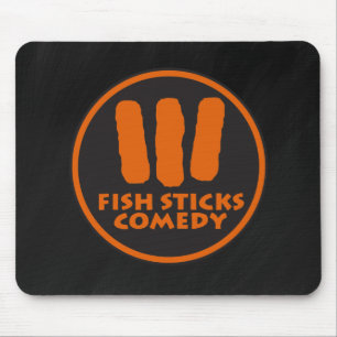 Alfombrilla De Ratón Fish Sticks Comedy Mousepad
