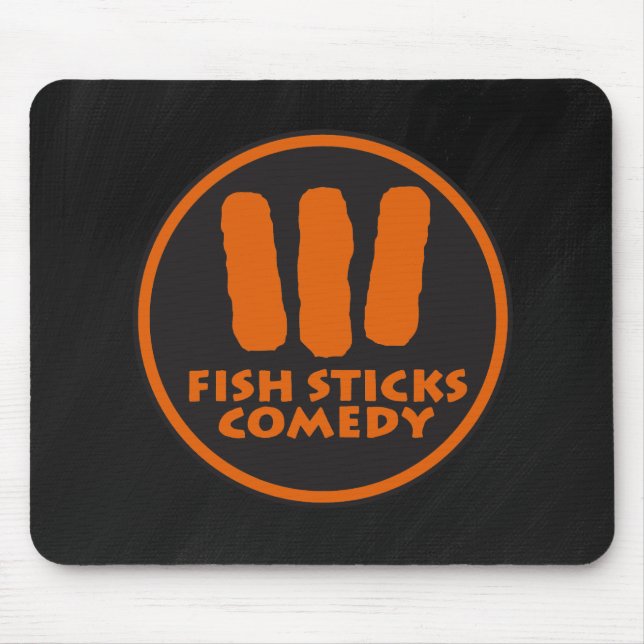 Alfombrilla De Ratón Fish Sticks Comedy Mousepad (Frente)
