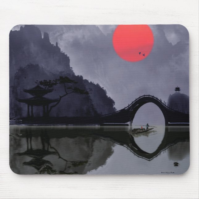 Alfombrilla De Ratón Fisherman Mousepad (Frente)