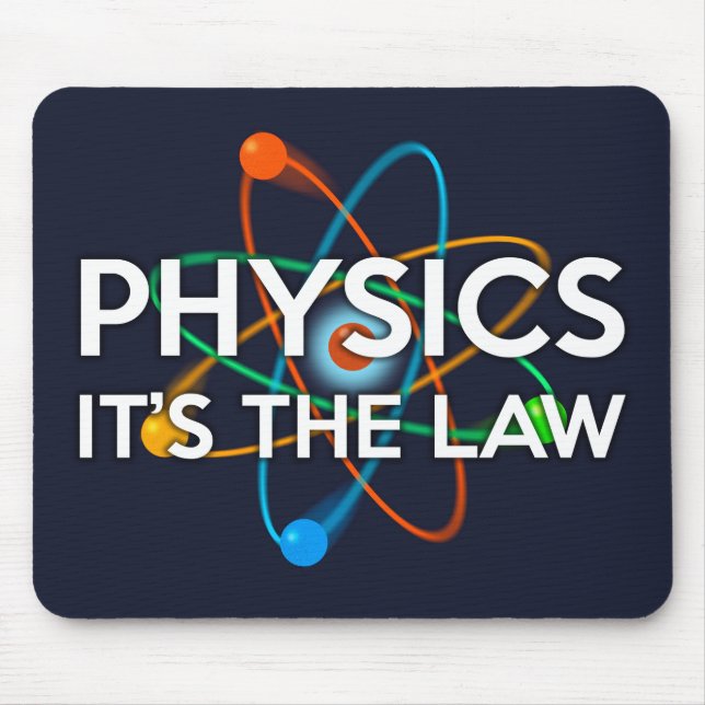 Alfombrilla De Ratón FÍSICA. ES LA LEY Ciencia (Frente)