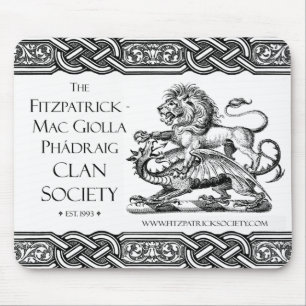 Alfombrilla De Ratón Fitzpatrick-Mac Giolla Phádraig Society Design I M