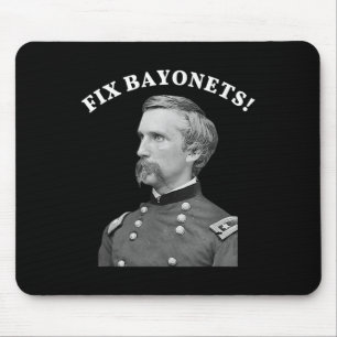 Alfombrilla De Ratón Fix Bayonets Cita de Guerra Civil Joshua Chamberla