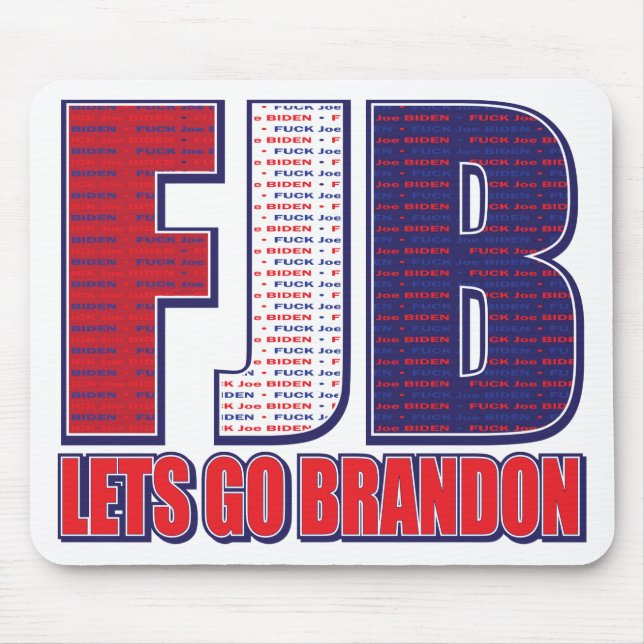 Alfombrilla De Ratón FJB: Lets-Go-Brandon (Frente)
