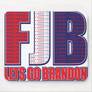 Alfombrilla De Ratón FJB: Lets-Go-Brandon