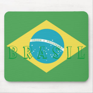 Alfombrilla De Ratón Flag of Brazil Mouse Pad