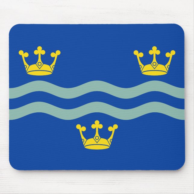 Alfombrilla De Ratón Flag of Cambridgeshire Mouse Pad (Frente)