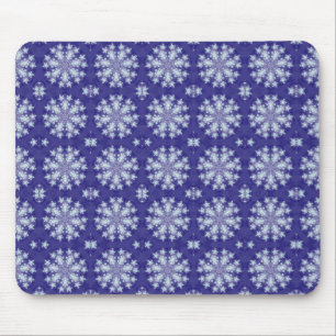 Alfombrilla De Ratón Flagos de nieve congelados