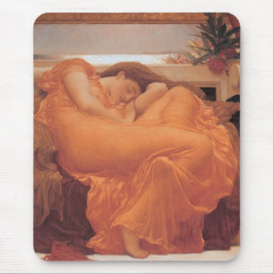 Alfombrilla De Ratón Flamear junio de Frederick Leighton