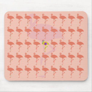 Alfombrilla De Ratón Flamenco rosado Mousepad