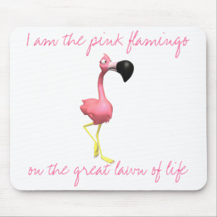 Alfombrilla De Ratón Flamenco rosado Mousepad