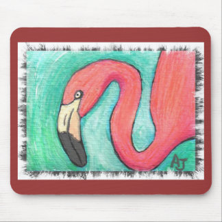 Alfombrilla De Ratón Flamenco rosado - mousepad artsy