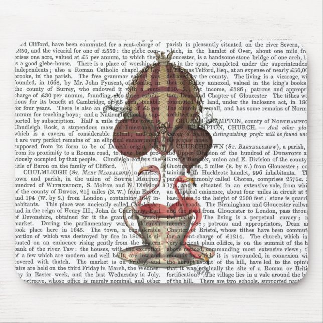 Alfombrilla De Ratón Flamencos en la televisión (Frente)