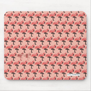 Alfombrilla De Ratón Flamencos rosados Mousepad