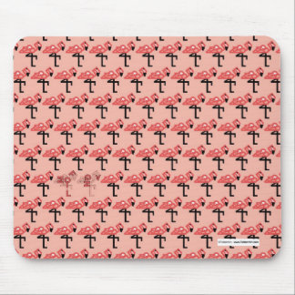 Alfombrilla De Ratón Flamencos rosados Mousepad