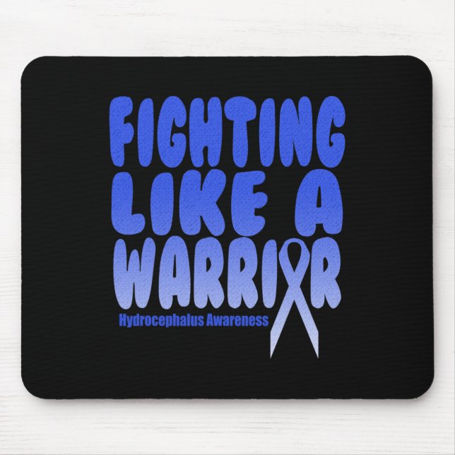 Alfombrilla De Ratón Flamingo Faith Hope Love Hydrocephalus Awareness (Frente)