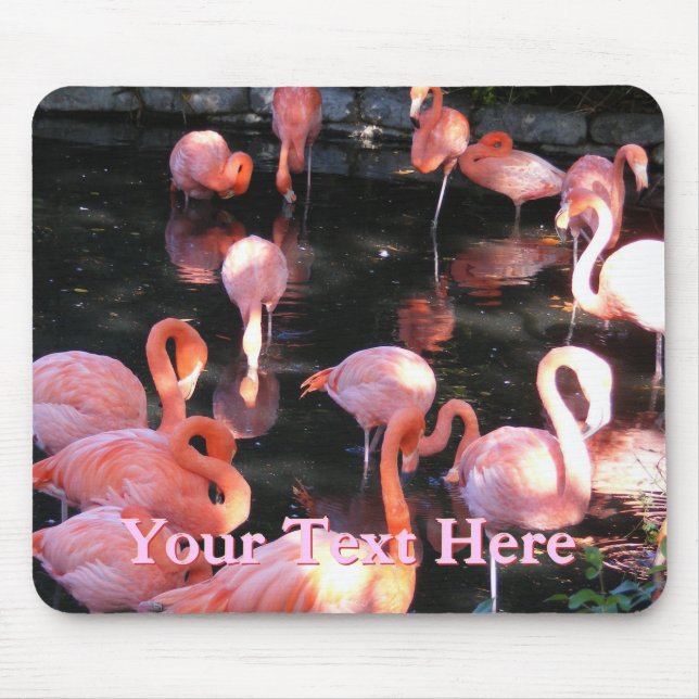 Alfombrilla De Ratón Flamingo Mousepad (Frente)