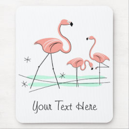 Alfombrilla De Ratón Flamingo Ocean Trio 2 "Text" mousepad