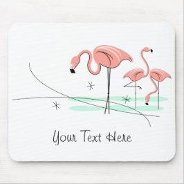 Alfombrilla De Ratón Flamingo Ocean Trio 3 "Text" mousepad