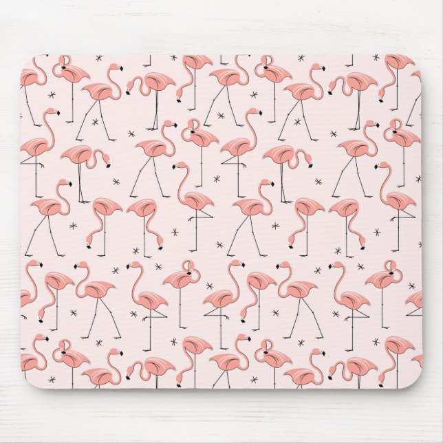 Alfombrilla De Ratón Flamingos (Frente)