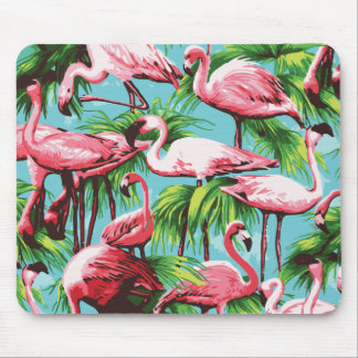 Alfombrilla De Ratón Flamingos rosados retro de Guay Mousepad