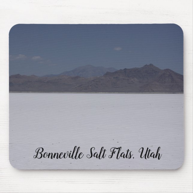 Alfombrilla De Ratón Flats de sal de Bonneville, Utah Mousepad (Frente)