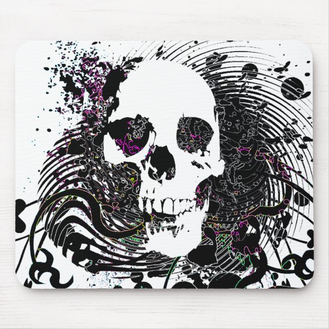 Alfombrilla De Ratón flechas rectas retorcidas. (Frente)