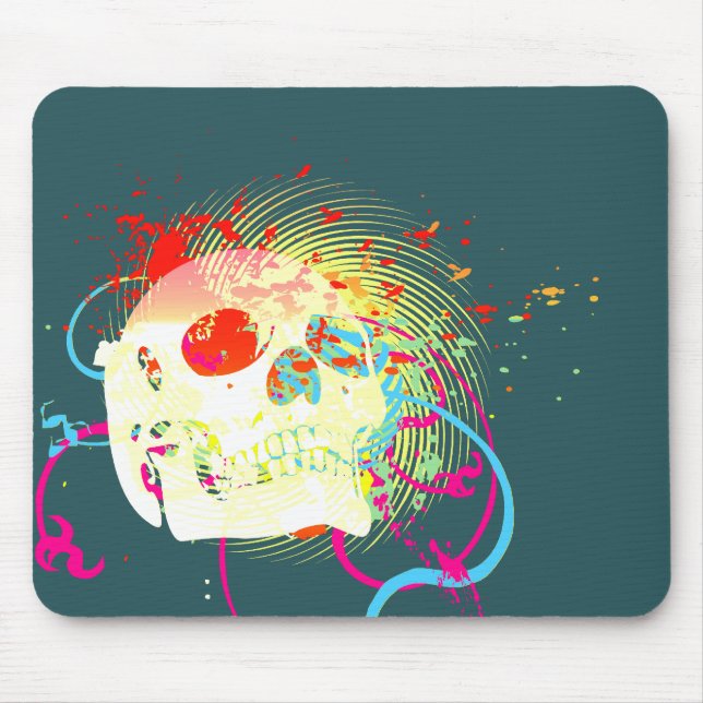 Alfombrilla De Ratón flechas retorcidas. (Frente)