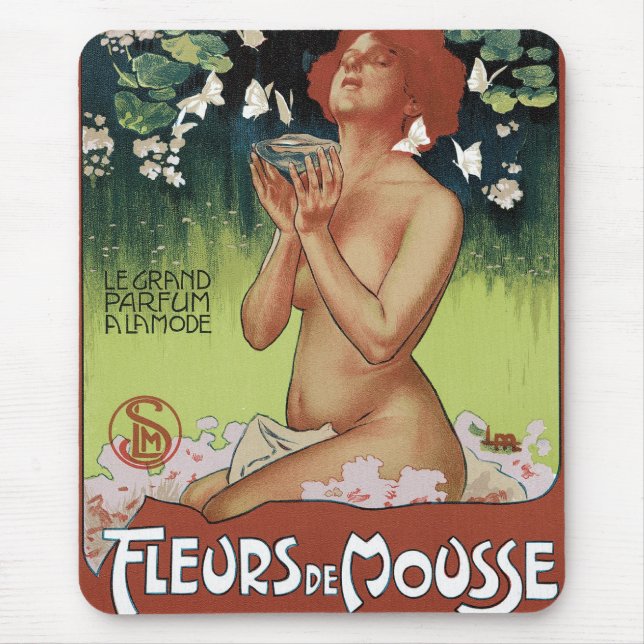 Alfombrilla De Ratón Fleurs de Mousse (Frente)