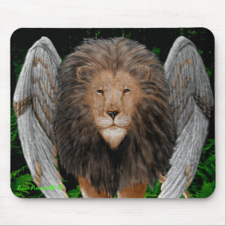 Alfombrilla De Ratón Flion Mousepad (león con alas)