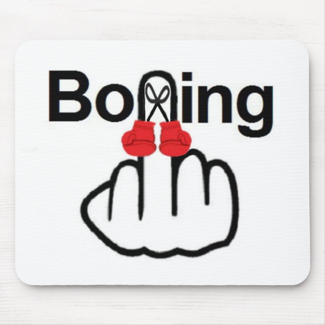 Alfombrilla De Ratón Flip de boxeo de Mousepad (Frente)