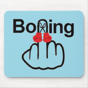 Alfombrilla De Ratón Flip de boxeo de Mousepad
