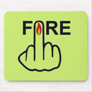 Alfombrilla De Ratón Flip de incendio de Mousepad
