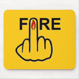 Alfombrilla De Ratón Flip de incendio de Mousepad