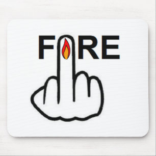 Alfombrilla De Ratón Flip de incendio de Mousepad